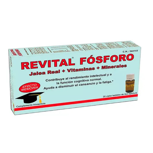 Revital Phosphorus Jelly + Vitamins + Minerals 20 Ampoules