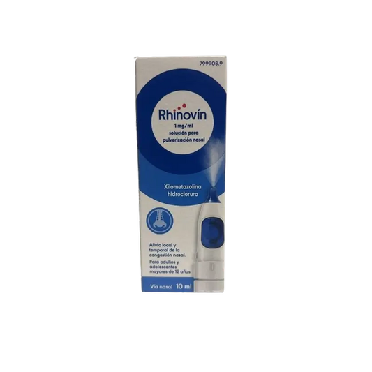 Rhinovin 1 mg/ ml Nasal Nebuliser 10 ml