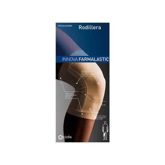 Farmalastic Knee Brace Large Size Beige