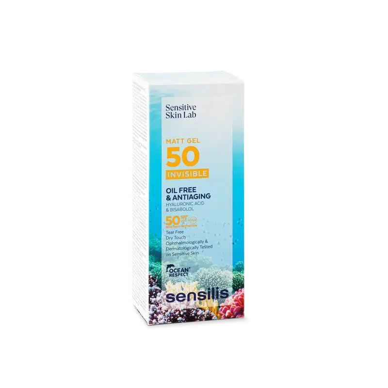 Sensilis Matt Oil Free Anti-Ageing Gel Spf50+ , 40 ml