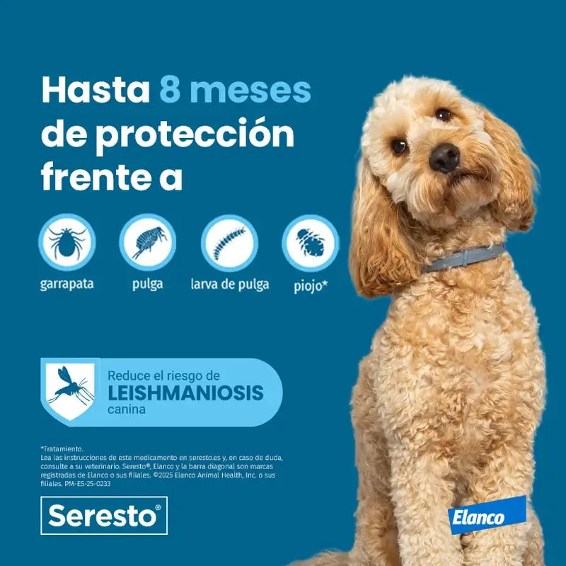 Seresto Dog Collar -8Kg Small Pack 2 units