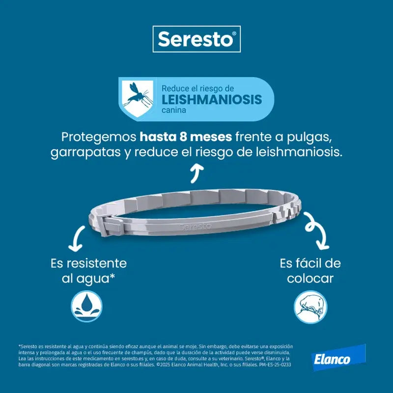 Seresto Dog Collar -8Kg Small Pack 2 units