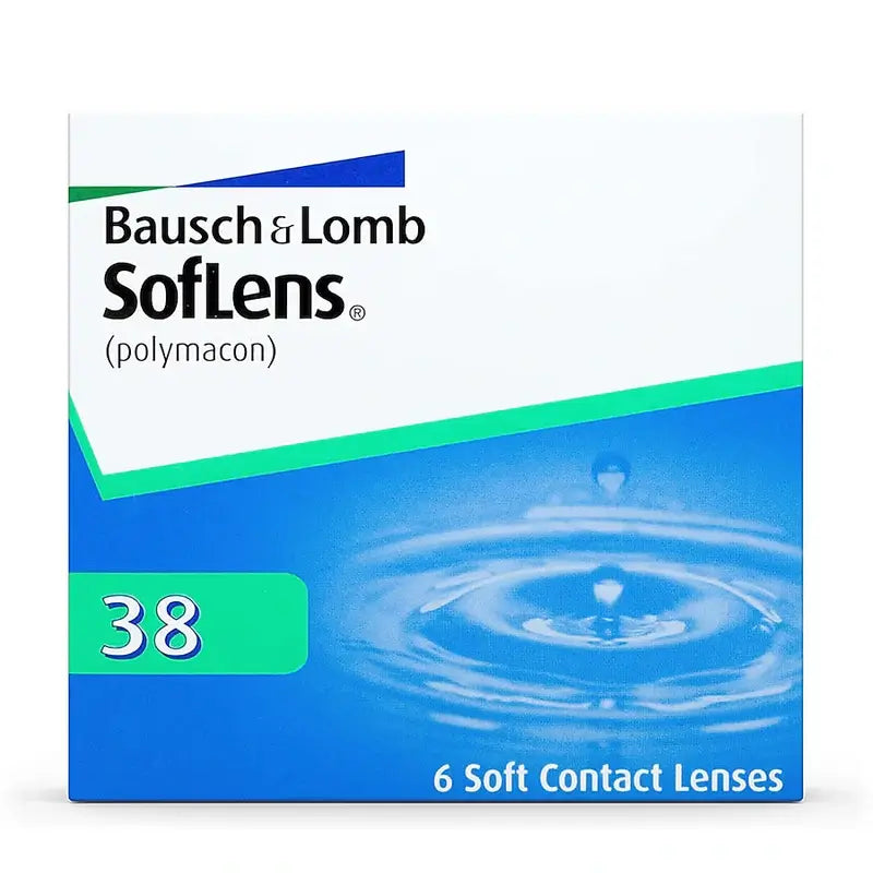 Soflens 38 Monthly Spherical Lenses , 6 units - -2.25, 8.4, 14.0