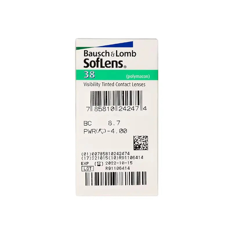 Soflens 38 Monthly Spherical Lenses , 6 units - -7.00, 8.4, 14.0