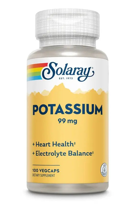 Solaray Potassium Citrate 99 Mg, 60 Capsules