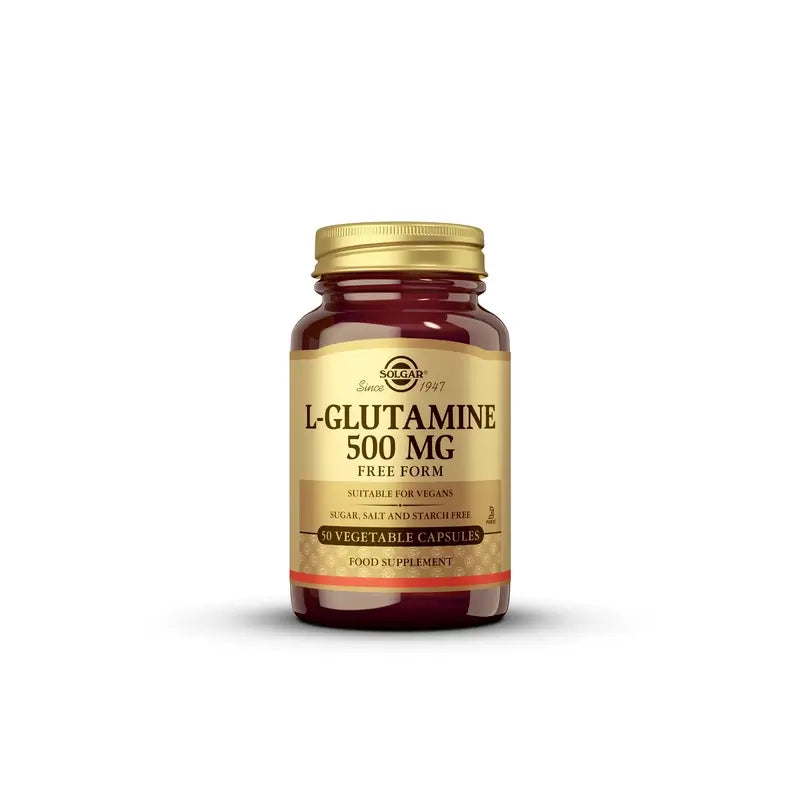 Solgar L-Glutamine 500mg, 50 Capsules