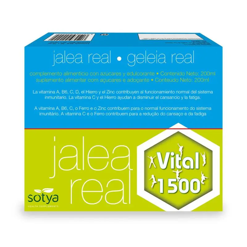 Sotya Royal Jelly Vital 1500, 20 Ampoules X 10 Ml
