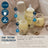 Suavinex Feeding Bottle Teat Sx Pro Dense Flow (L) +6 Months Birdies Beige, 360 ml