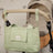 Suavinex Rectangular Poetry Green Rectangular Bread Basket Baby Carrier