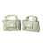 Suavinex Rectangular Poetry Green Rectangular Bread Basket Baby Carrier