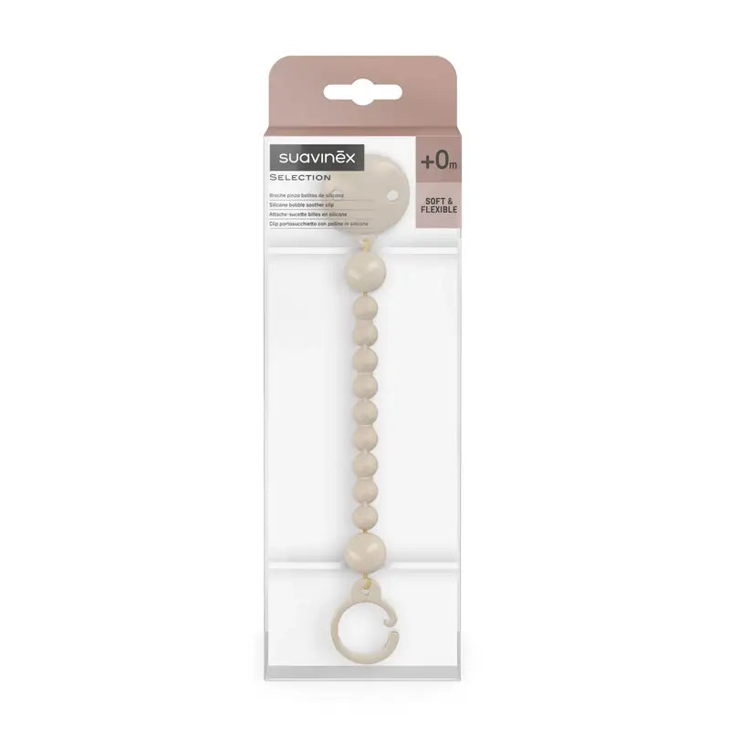 Suavinex Silicone Clamp, Irish Cream