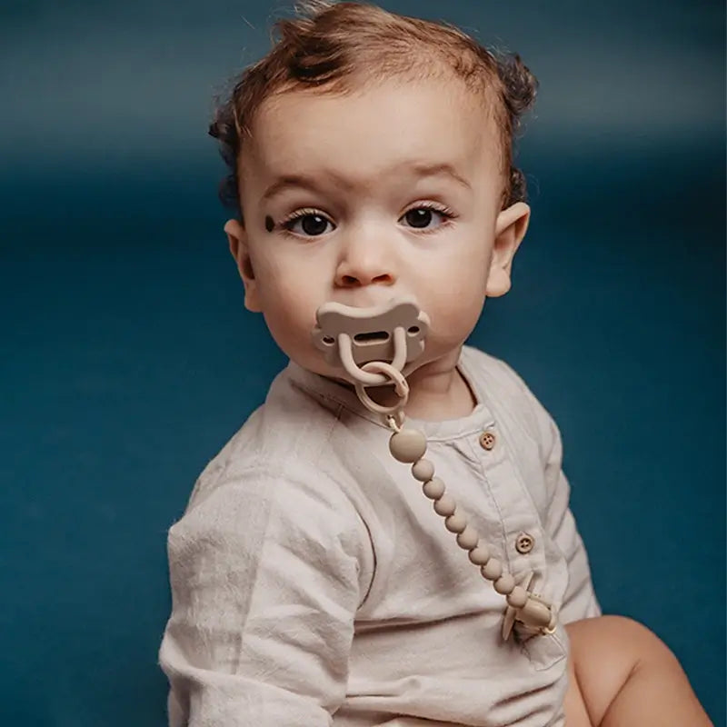 Suavinex Silicone Clamp, Irish Cream