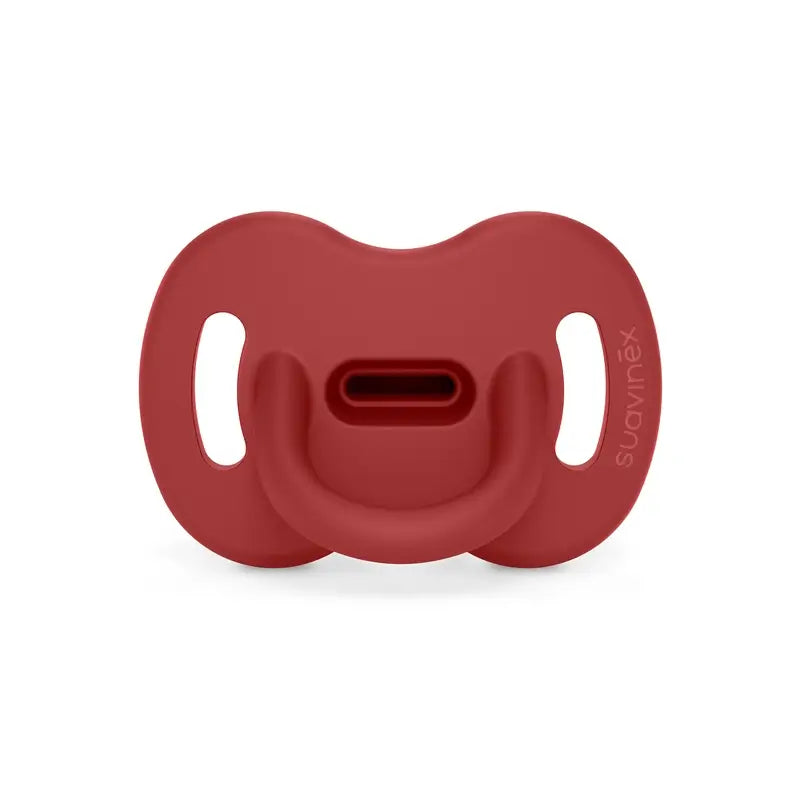 Suavinex Pacifier All Silicone Physiological Sx Pro, 6/18 Months, Chili Pepper