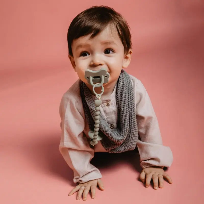 Suavinex Pacifier All Silicone Pacifier Sx Pro, 6/18 Months, Butterfly Lake Green