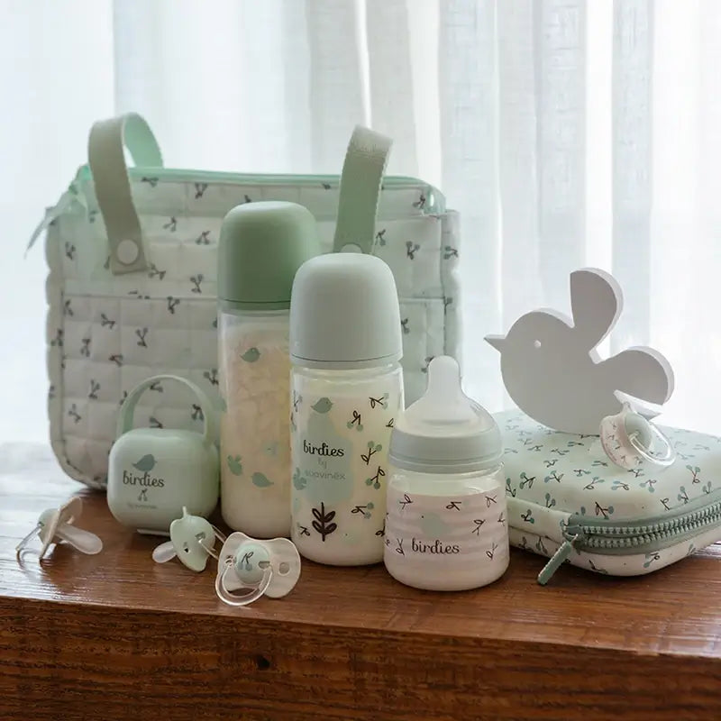 Suavinex Pacifiers Sx Pro Teat +18 Months Birdies Green, 2 units