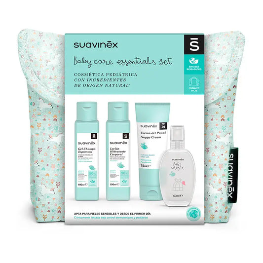 Suavinex Neceser Tela Viaje, Color Azul