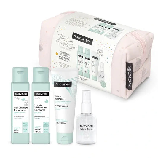 Suavinex Baby Toilet Bag Travel Cloth, Pink