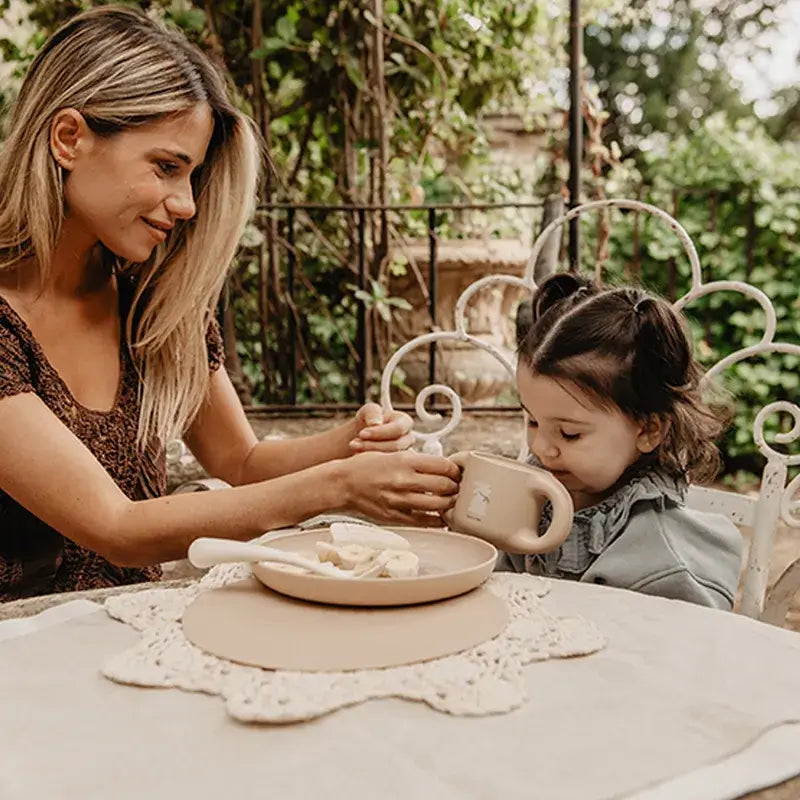 Suavinex Baby Tableware +6 Months, Pink