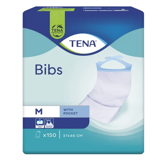 Tena Bibs Size M, 150 pieces