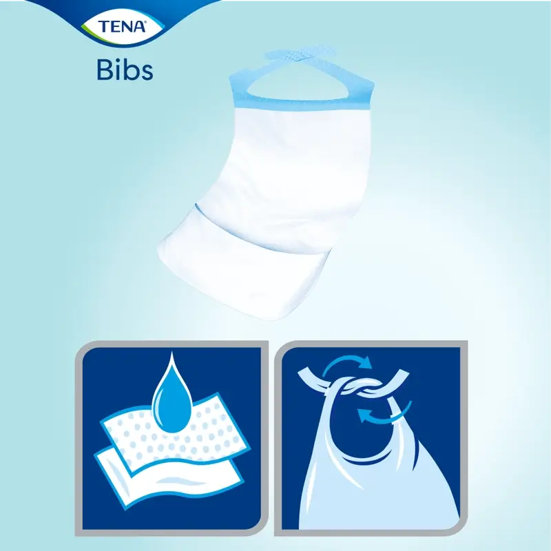 Tena Bibs Size M, 150 pieces