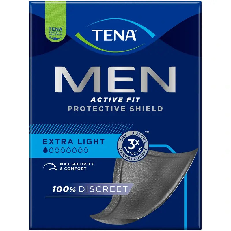 Tena Men Protective Shield Extra Light, 14 Units