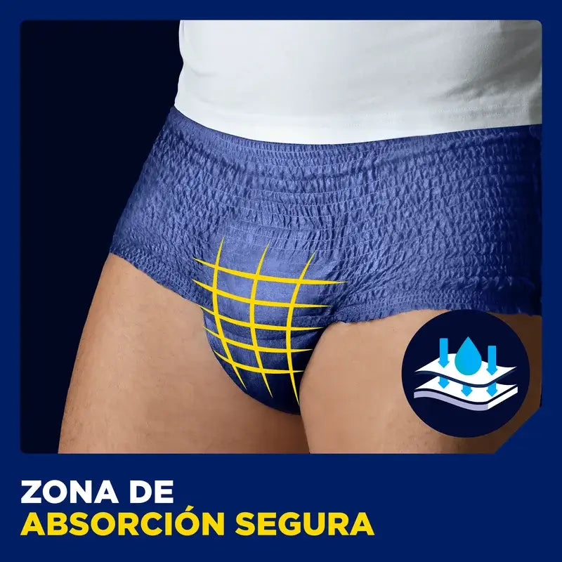 Tena Men Pants Active Size S-M, 9 Pcs.