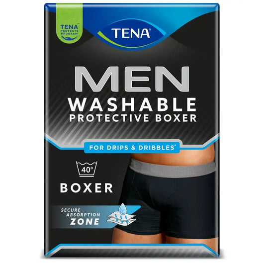 Tena Men Washable Boxer Black S , 1 pc.