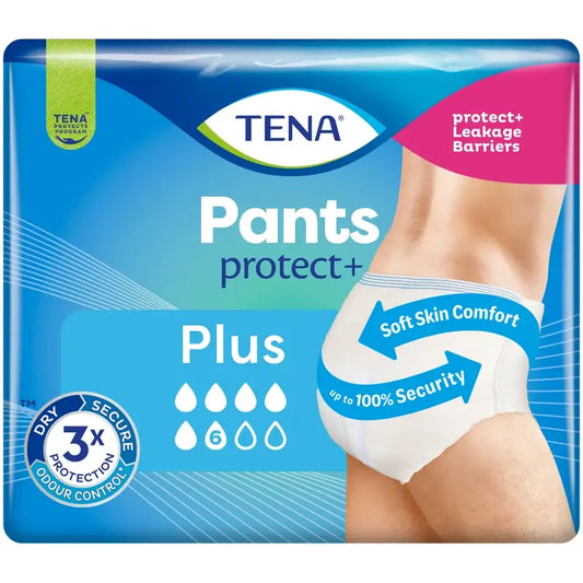 Tena Pants Plus Size S, 14 Units