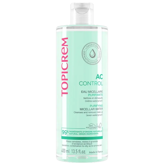 Topicrem Ac Control Purifying Micellar Water, 400 ml