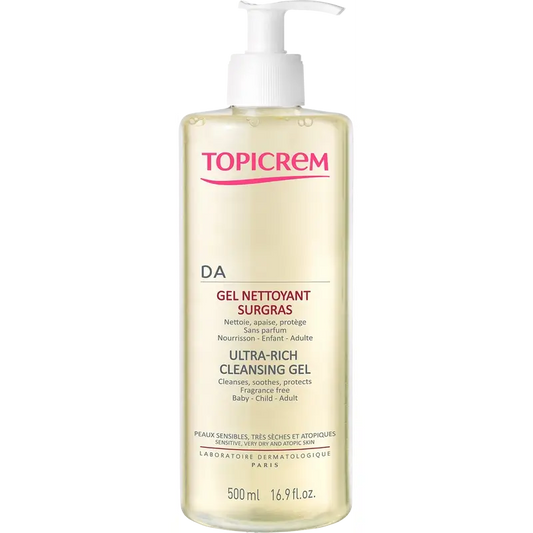 Topicrem Oily cleansing gel 500 ml