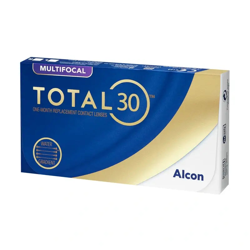 Total30 Multifocal Monthly Lenses, 6 units - -1.00, 8.4, High, 14.2