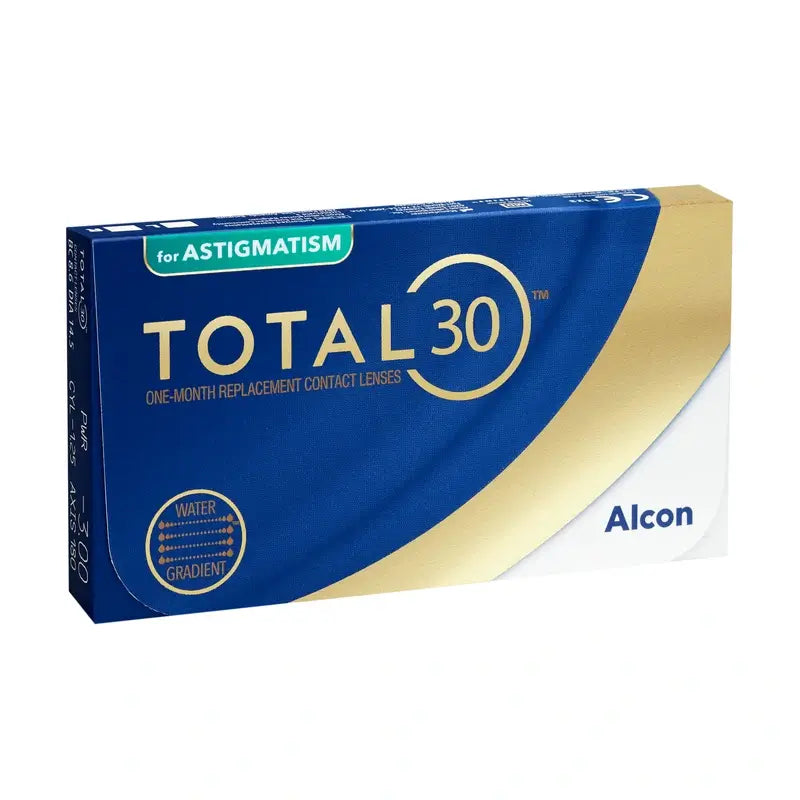 Total30 Monthly Toric Lenses , 6 units - -8.00, -1.25, 50, 8.6, 14.50