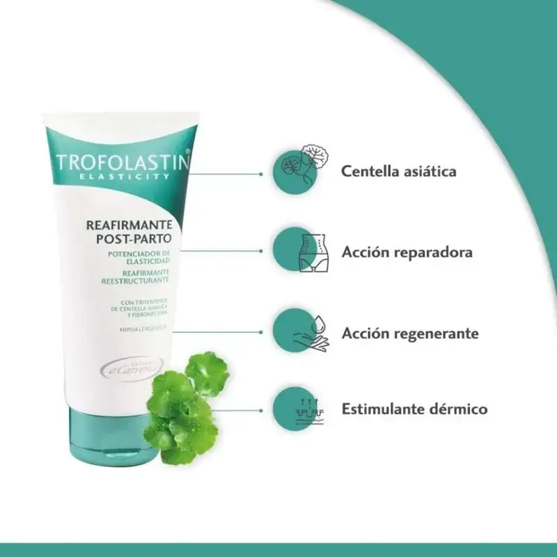 Trofolastin Postpartum Firming Cream, Pack 2 x 200 ml