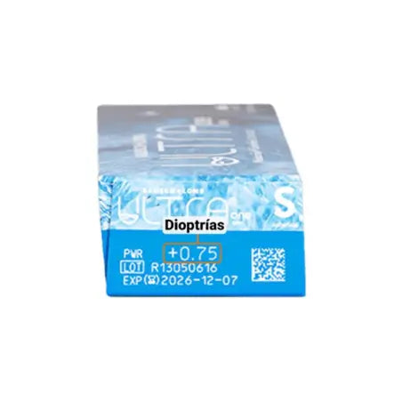 Ultra One Day Daily Spherical Lenses , 30 units - -2.00, 8.6, 14.2