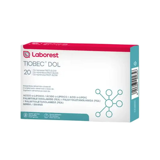 Tiobec Dol Food Supplement 20 tablets Fast-Slow
