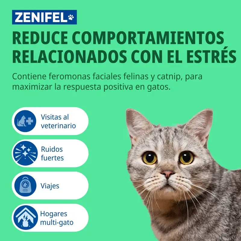 Virbac Zenifel Spray Cats, 60Ml