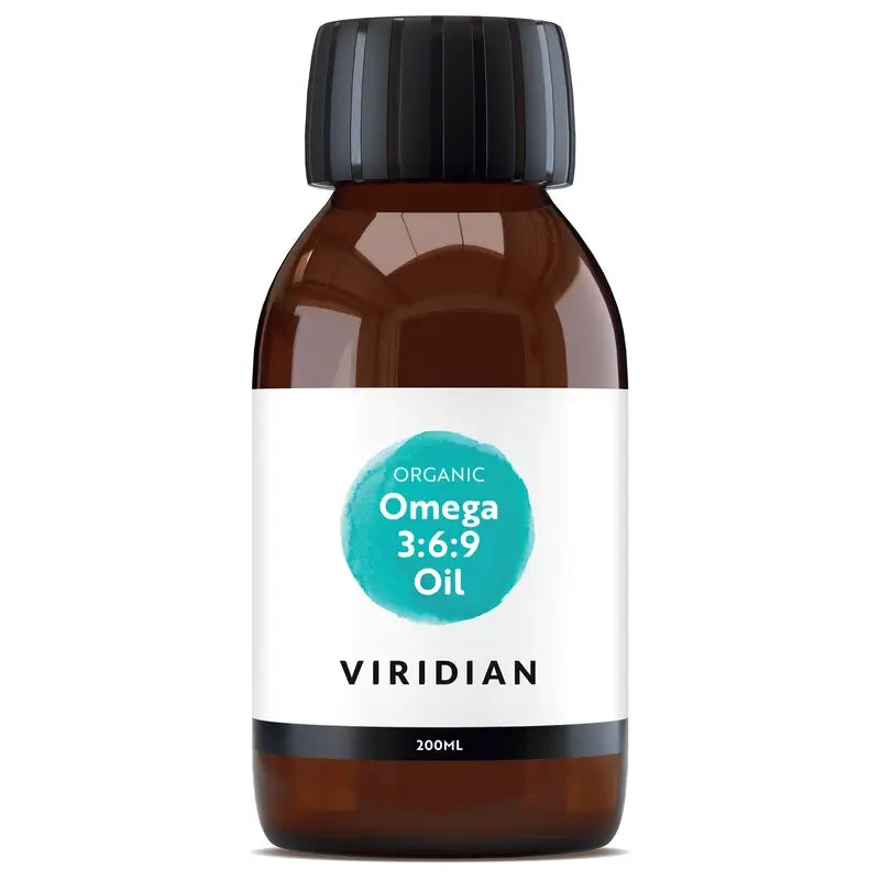 Viridian Omega 3-6-9 Oil 200Ml. Vegan