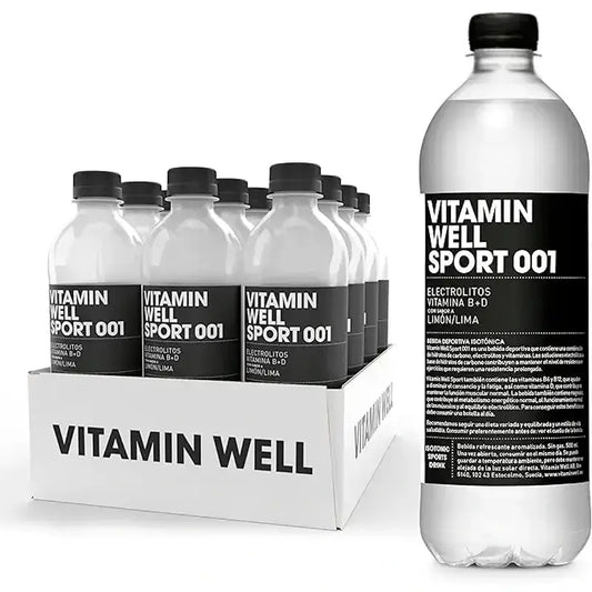 Vitamin Well Sport 001 , pack 12 x 500 ml