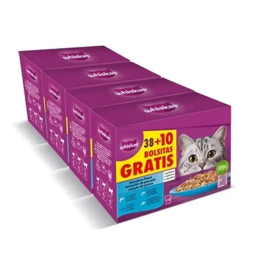 Whiskas Bundle Core Fish 38+10X85G